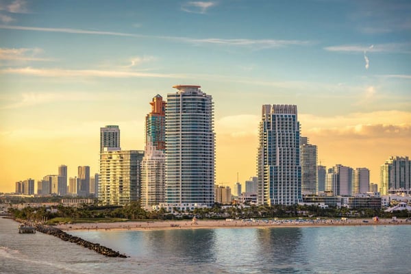 Майами-Бич или Downtown Miami Недвижимость